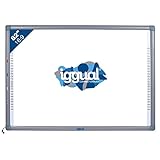 iggual IGG314388 82' Pantalla táctil USB Gris, Color blanco pizarra y accesorios interactivos - Accesorio pizarra interactiva (USB, USB Type-A, 100 mA, CE, FCC, ROSH, ISO, Gris, Color blanco, 1776 mm)